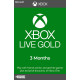 XBOX Live Gold Game Pass Core - Nalog [3 Meseca]